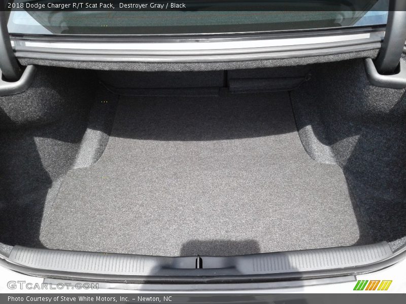 Destroyer Gray / Black 2018 Dodge Charger R/T Scat Pack