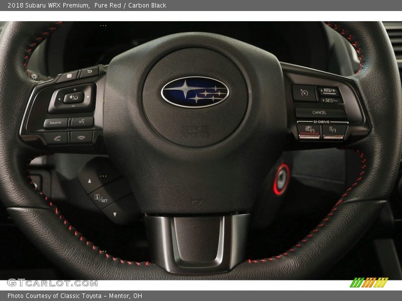  2018 WRX Premium Steering Wheel