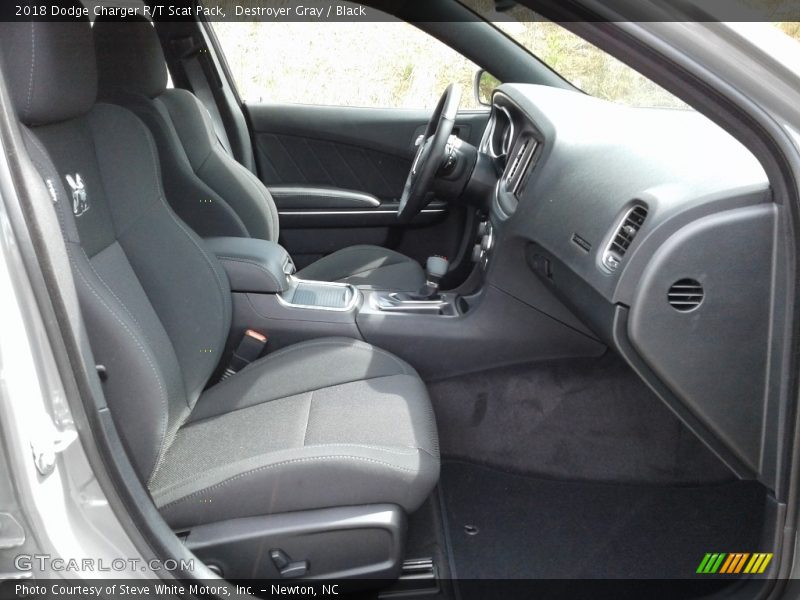 Destroyer Gray / Black 2018 Dodge Charger R/T Scat Pack