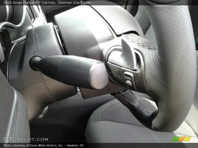 Destroyer Gray / Black 2018 Dodge Charger R/T Scat Pack