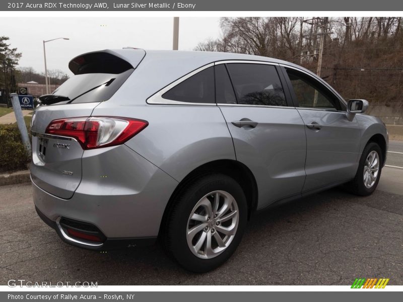 Lunar Silver Metallic / Ebony 2017 Acura RDX Technology AWD