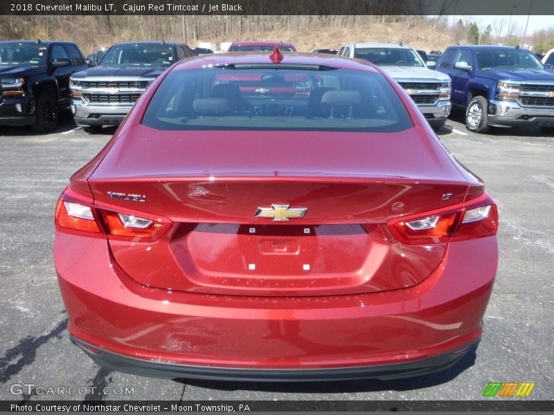 Cajun Red Tintcoat / Jet Black 2018 Chevrolet Malibu LT