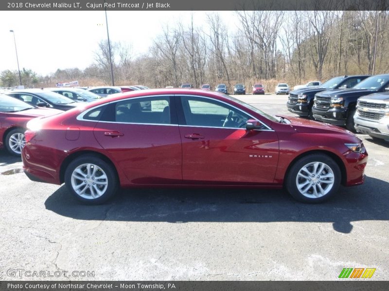 Cajun Red Tintcoat / Jet Black 2018 Chevrolet Malibu LT
