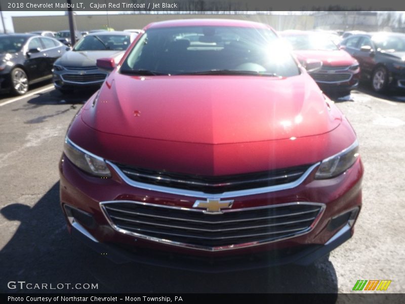 Cajun Red Tintcoat / Jet Black 2018 Chevrolet Malibu LT