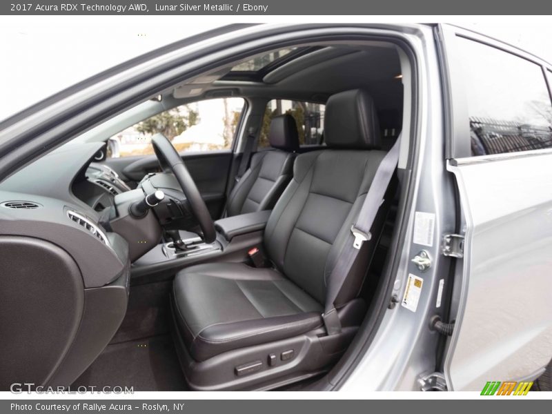 Lunar Silver Metallic / Ebony 2017 Acura RDX Technology AWD