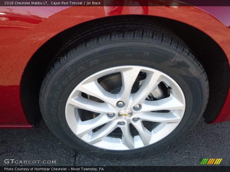 Cajun Red Tintcoat / Jet Black 2018 Chevrolet Malibu LT