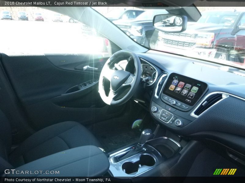 Cajun Red Tintcoat / Jet Black 2018 Chevrolet Malibu LT