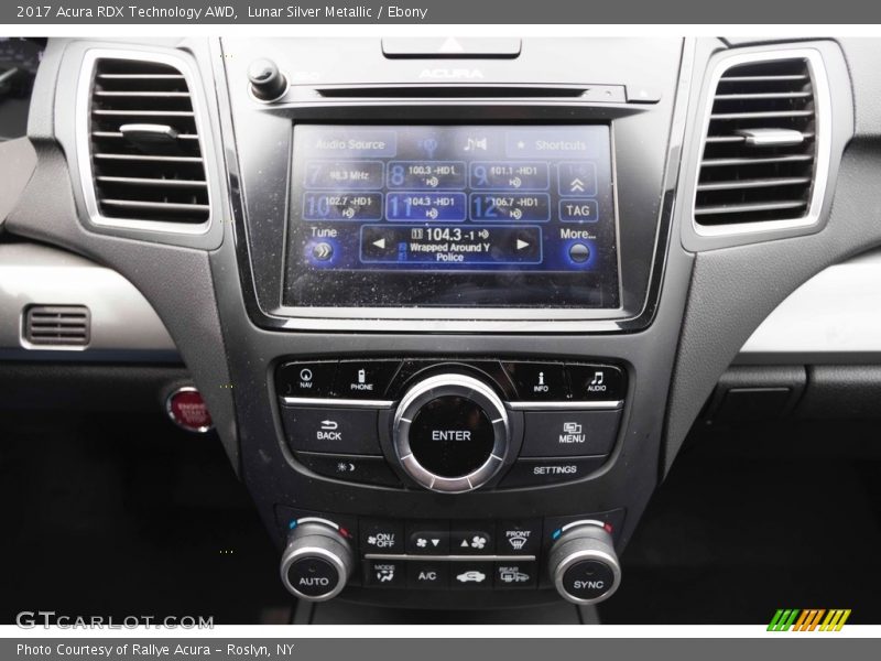 Lunar Silver Metallic / Ebony 2017 Acura RDX Technology AWD