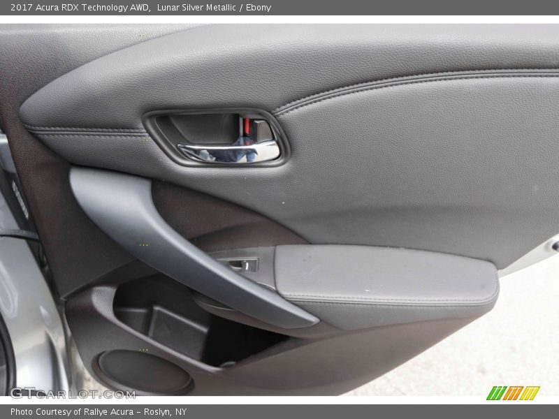 Lunar Silver Metallic / Ebony 2017 Acura RDX Technology AWD