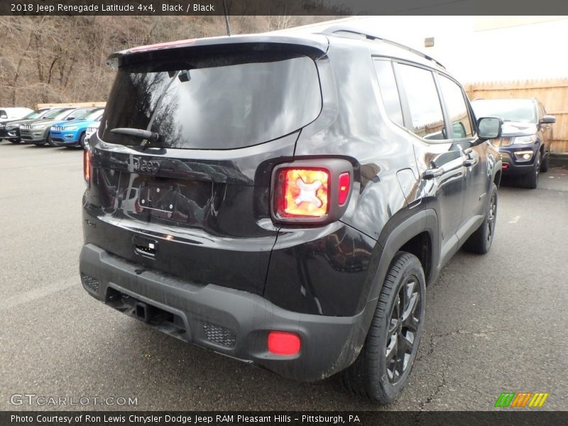 Black / Black 2018 Jeep Renegade Latitude 4x4