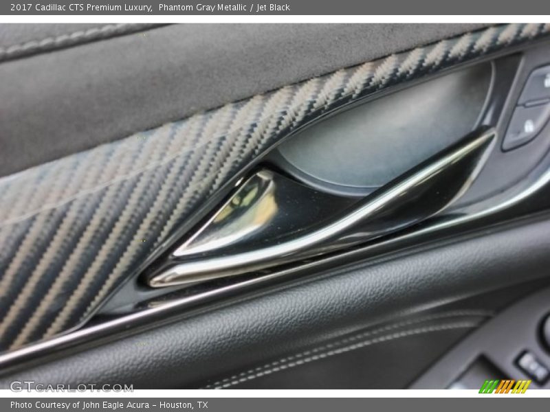 Phantom Gray Metallic / Jet Black 2017 Cadillac CTS Premium Luxury