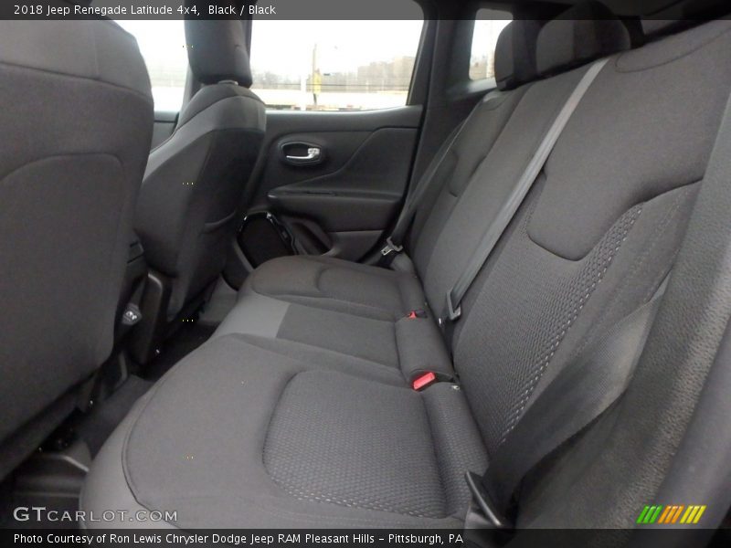 Black / Black 2018 Jeep Renegade Latitude 4x4