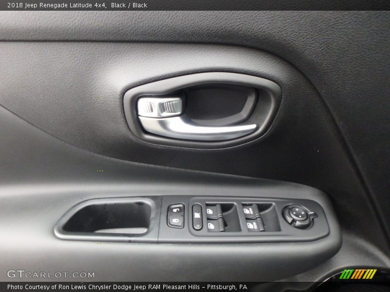 Black / Black 2018 Jeep Renegade Latitude 4x4