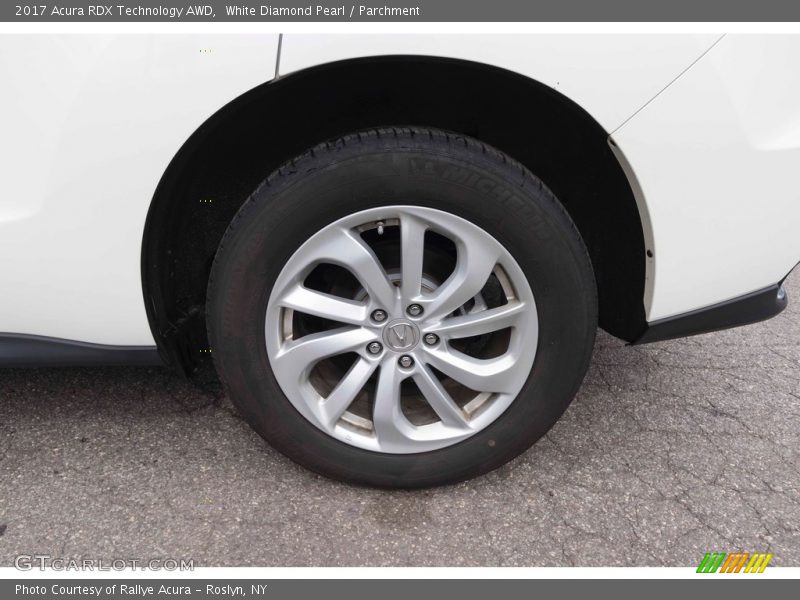 White Diamond Pearl / Parchment 2017 Acura RDX Technology AWD