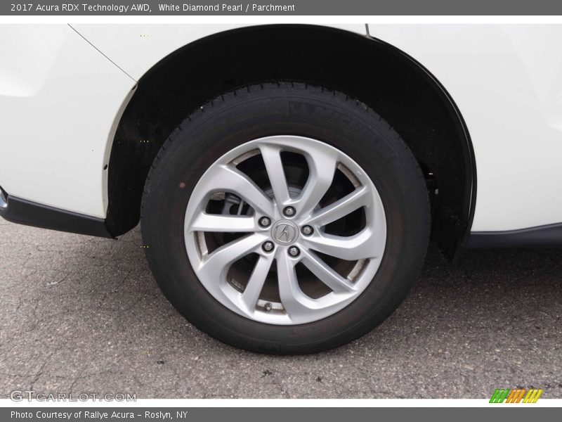 White Diamond Pearl / Parchment 2017 Acura RDX Technology AWD