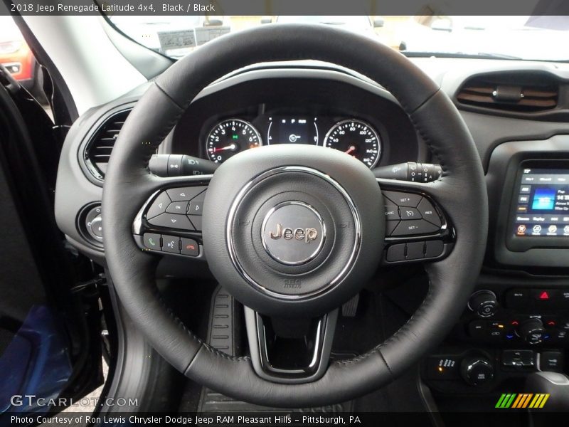 Black / Black 2018 Jeep Renegade Latitude 4x4