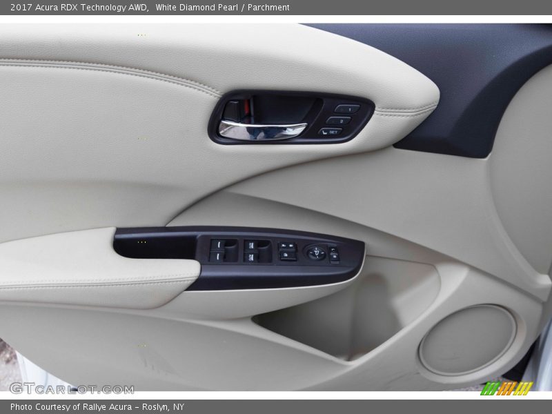 White Diamond Pearl / Parchment 2017 Acura RDX Technology AWD