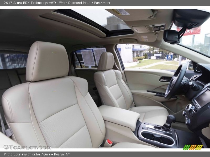 White Diamond Pearl / Parchment 2017 Acura RDX Technology AWD