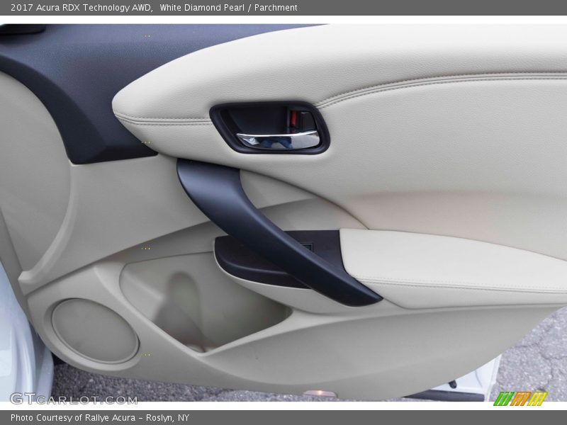 White Diamond Pearl / Parchment 2017 Acura RDX Technology AWD