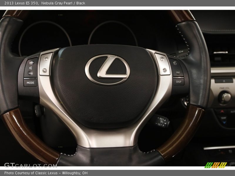 Nebula Gray Pearl / Black 2013 Lexus ES 350