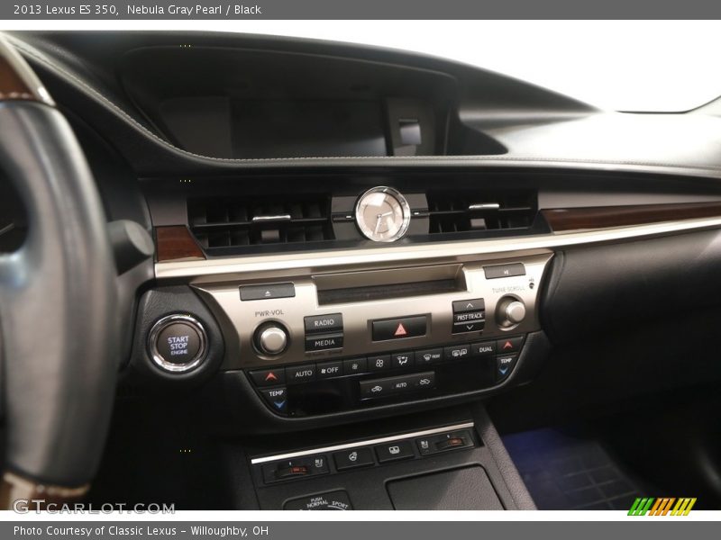 Nebula Gray Pearl / Black 2013 Lexus ES 350