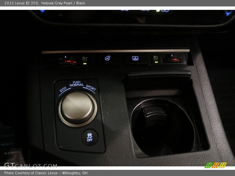 Nebula Gray Pearl / Black 2013 Lexus ES 350
