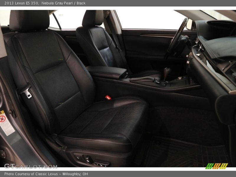 Nebula Gray Pearl / Black 2013 Lexus ES 350