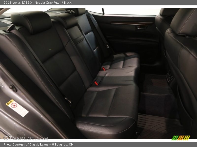 Nebula Gray Pearl / Black 2013 Lexus ES 350