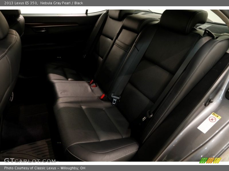 Nebula Gray Pearl / Black 2013 Lexus ES 350