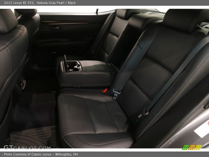 Nebula Gray Pearl / Black 2013 Lexus ES 350