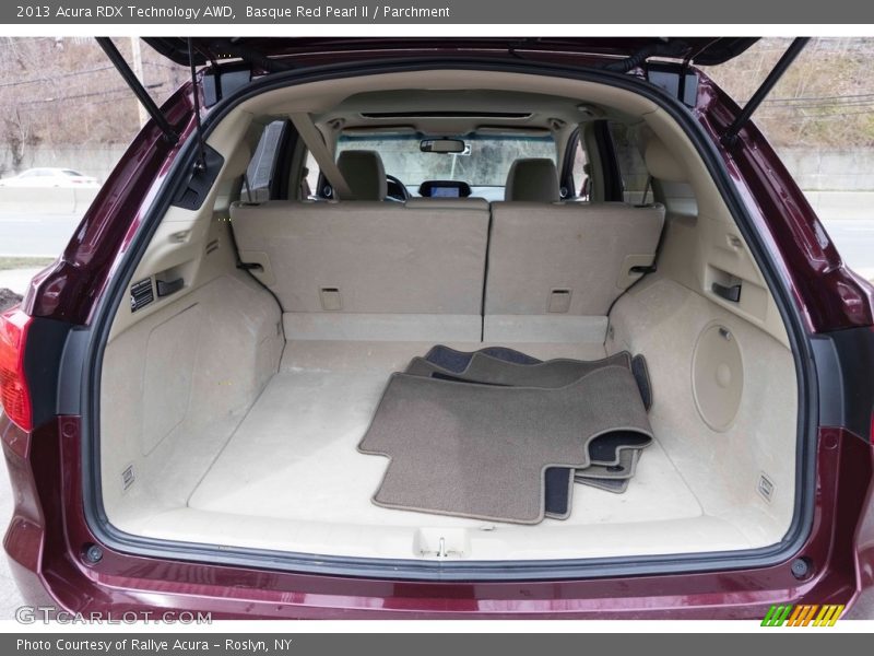 Basque Red Pearl II / Parchment 2013 Acura RDX Technology AWD