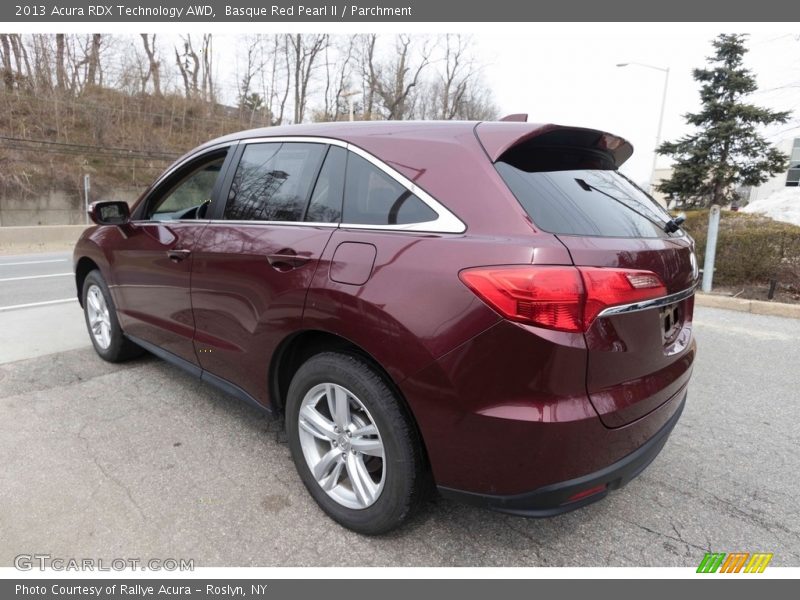 Basque Red Pearl II / Parchment 2013 Acura RDX Technology AWD