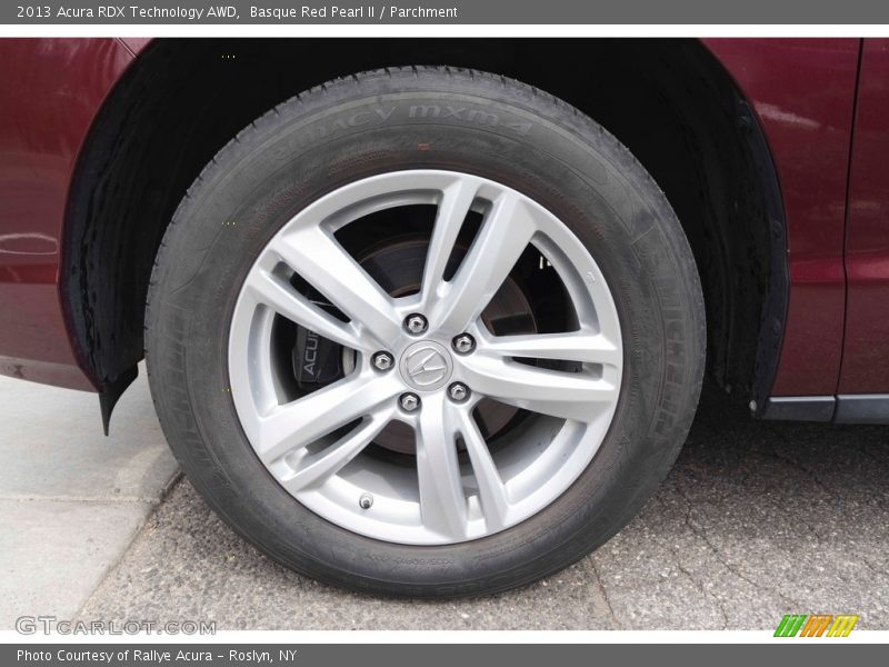Basque Red Pearl II / Parchment 2013 Acura RDX Technology AWD