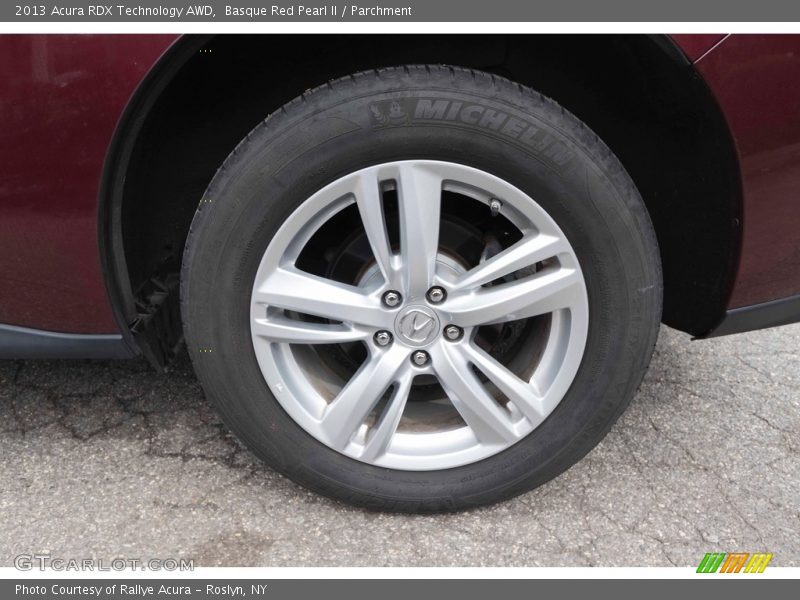 Basque Red Pearl II / Parchment 2013 Acura RDX Technology AWD