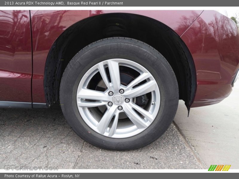 Basque Red Pearl II / Parchment 2013 Acura RDX Technology AWD