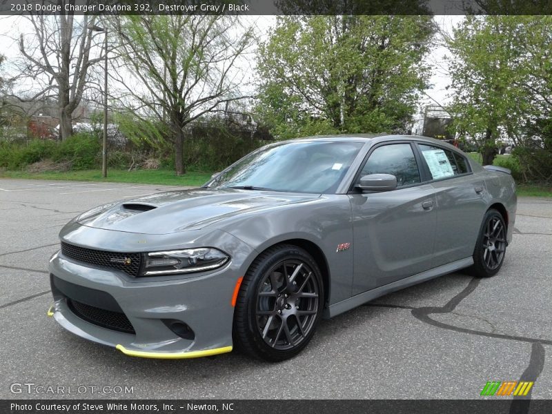 Destroyer Gray / Black 2018 Dodge Charger Daytona 392