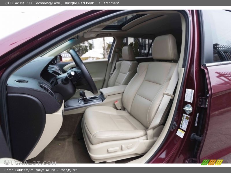 Basque Red Pearl II / Parchment 2013 Acura RDX Technology AWD