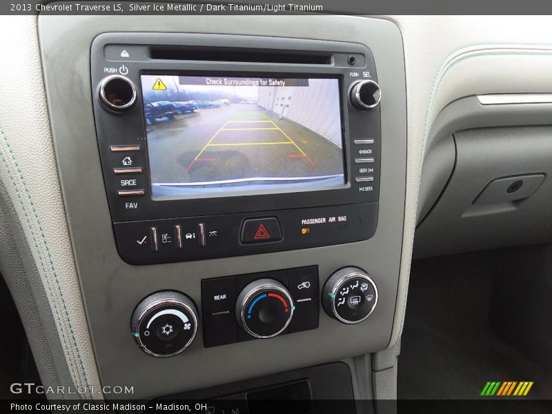 Silver Ice Metallic / Dark Titanium/Light Titanium 2013 Chevrolet Traverse LS
