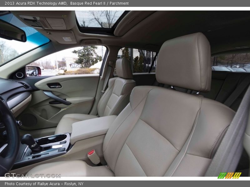 Basque Red Pearl II / Parchment 2013 Acura RDX Technology AWD