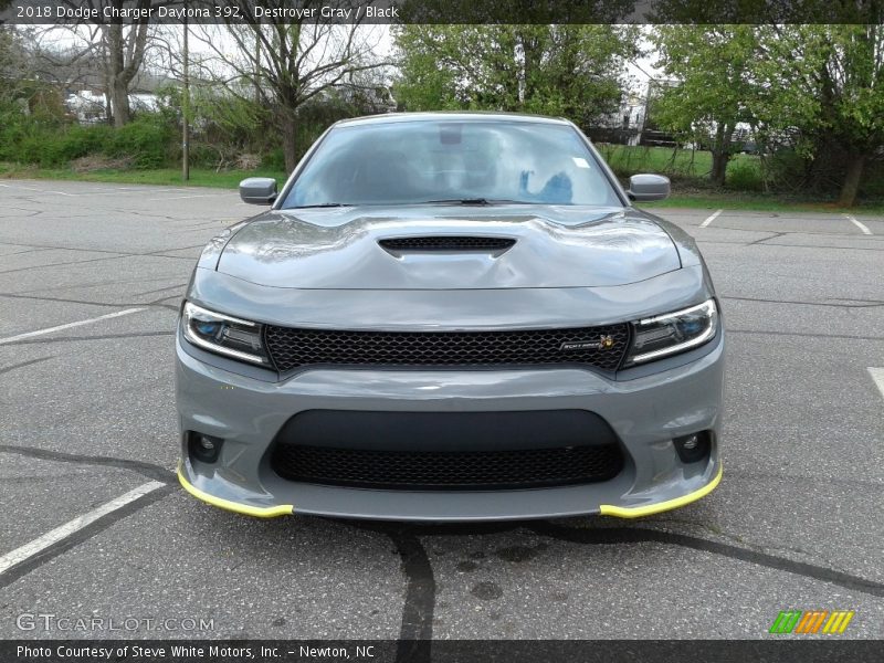 Destroyer Gray / Black 2018 Dodge Charger Daytona 392