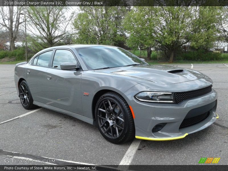 Destroyer Gray / Black 2018 Dodge Charger Daytona 392