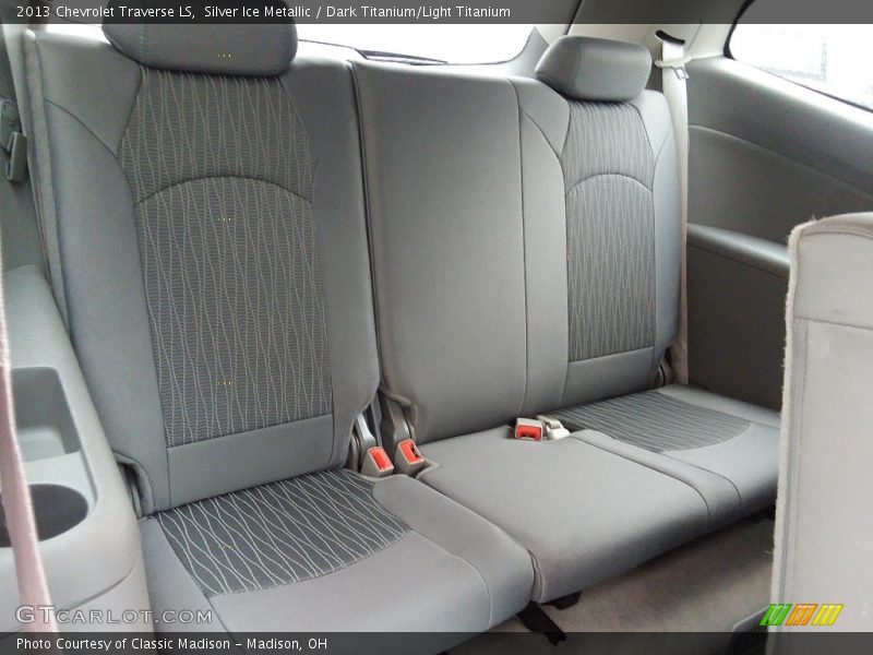 Silver Ice Metallic / Dark Titanium/Light Titanium 2013 Chevrolet Traverse LS
