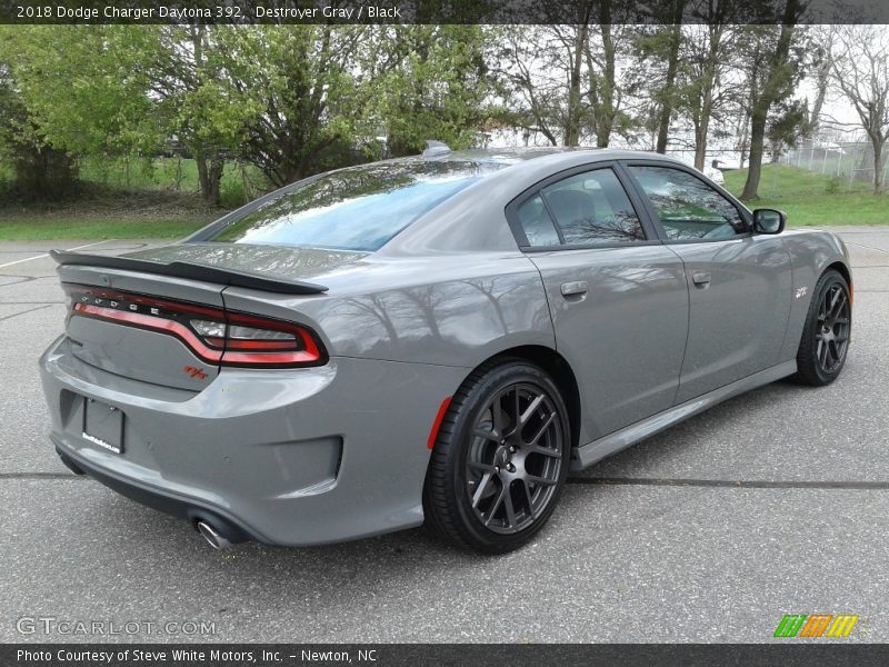 Destroyer Gray / Black 2018 Dodge Charger Daytona 392