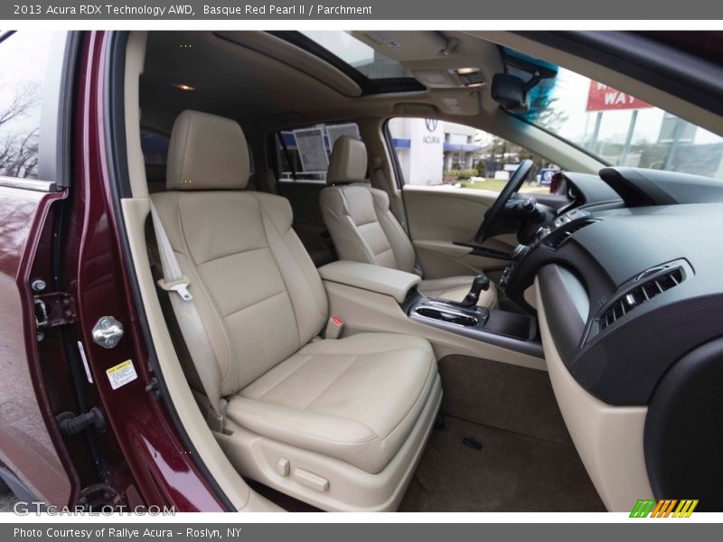Basque Red Pearl II / Parchment 2013 Acura RDX Technology AWD