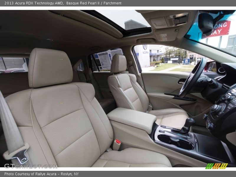 Basque Red Pearl II / Parchment 2013 Acura RDX Technology AWD