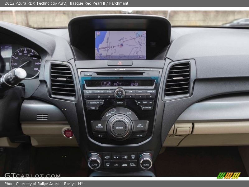 Basque Red Pearl II / Parchment 2013 Acura RDX Technology AWD