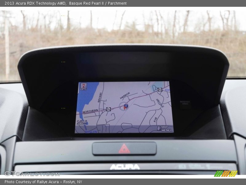 Basque Red Pearl II / Parchment 2013 Acura RDX Technology AWD