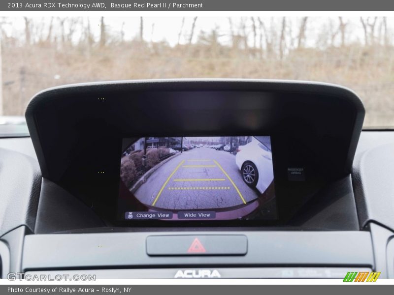 Basque Red Pearl II / Parchment 2013 Acura RDX Technology AWD
