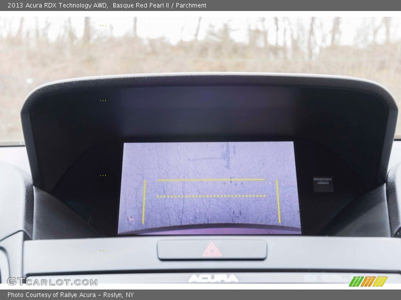 Basque Red Pearl II / Parchment 2013 Acura RDX Technology AWD