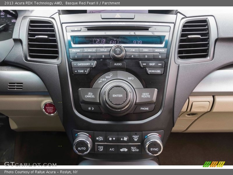 Basque Red Pearl II / Parchment 2013 Acura RDX Technology AWD